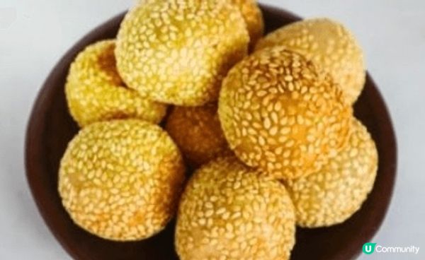 中國傳統賀年食品，油炸物！這些是芝麻球（Zhī Má Qíu...