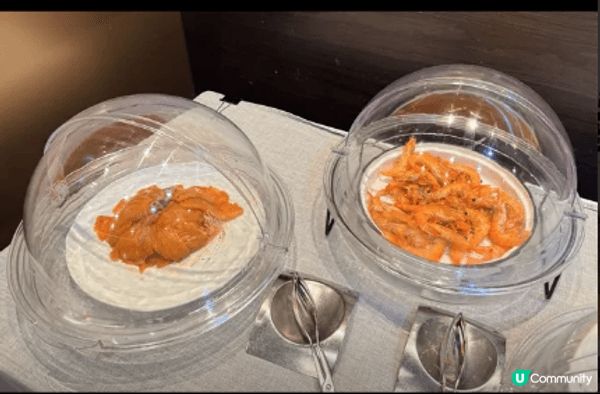 (香港珀麗酒店協奏坊西餐廳) 星期日半自助午餐，如選主菜每位...