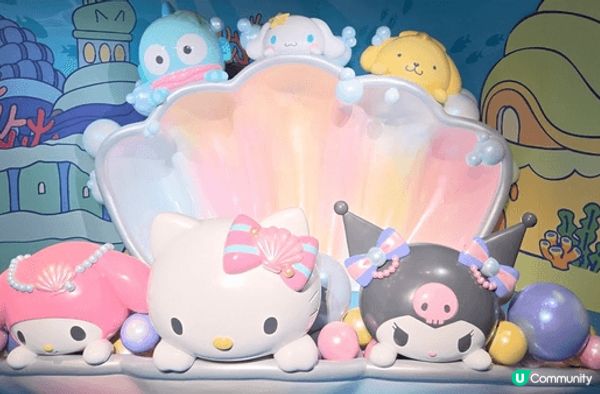 Pompompurin 30周年秘密花園位於高峰樂園纜車站廣...