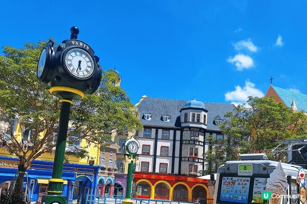 深圳梅拉尼亞小鎮，親子好去處。周圍都可以打卡，好似身處系童話...