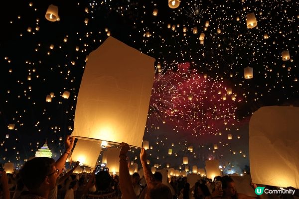 泰國清邁天燈將會在除夕夜舉行,去舊迎新,迎接2026年,記得...