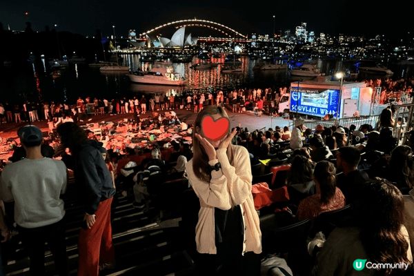 人生真係要去一次嘅悉尼跨年倒數煙花🎆