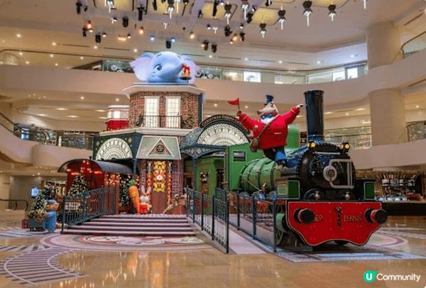 太古廣場夢幻沉浸式聖誕中央車站