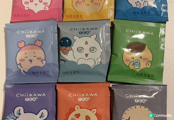 之前買左Chiikawa聯乘臺灣茶