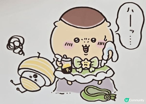 朋友最愛栗子但已經遠居外國所以經常出去見到CHIKAWA既野...