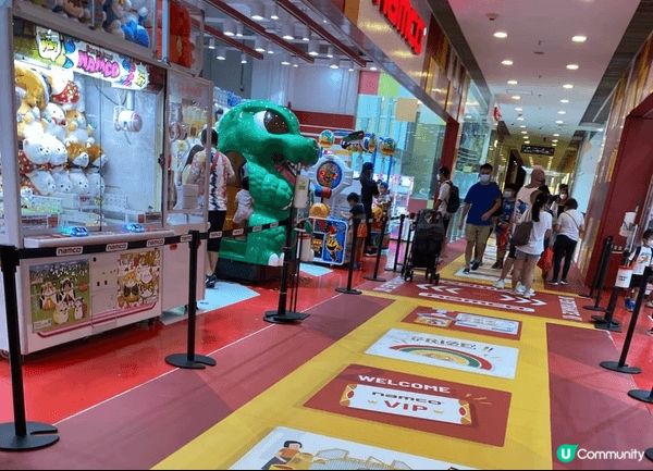 荃灣荃新天地namco, 地方勁大，機種都有好多，當然要夾返...