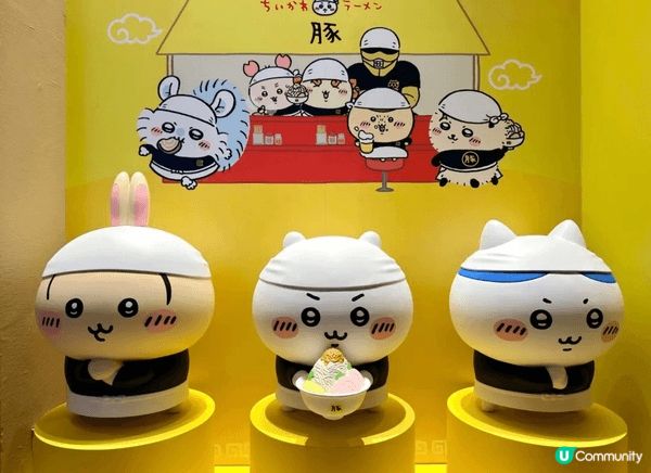 身為Chiikawa粉絲又點會唔去朗豪坊嘅吉伊卡哇拉麵朝聖