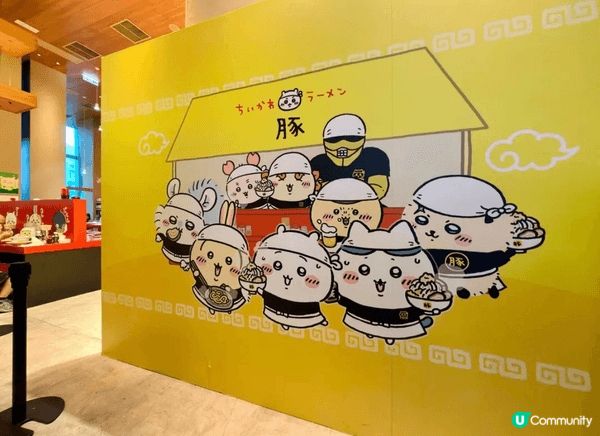身為Chiikawa粉絲又點會唔去朗豪坊嘅吉伊卡哇拉麵朝聖