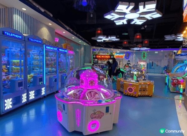 歡樂天地係一家大細好去處，因為有多種機動遊戲同經典遊戲，-1...
