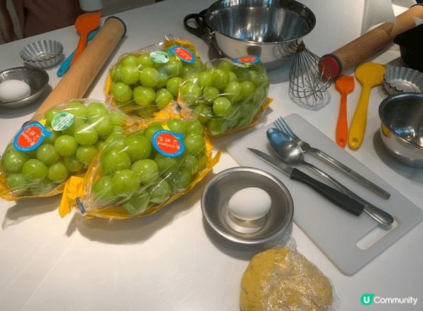 雖然平時都有煮嘢食，但係第一次參加烘焙班，都有少少緊張。用咗...
