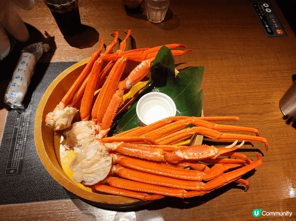 日本東京一間好出名任食蟹，隻隻都咁大隻， 任食唔嬲。