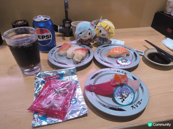 香港壽司郎初音活動主題店雖然已經完咗,但相關活動嘅嘢食仲未賣...