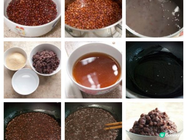 綠茶紅豆冰皮月餅 