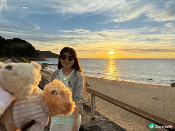 福岡系島日落美景非常漂亮， 成為遊客熱門地方