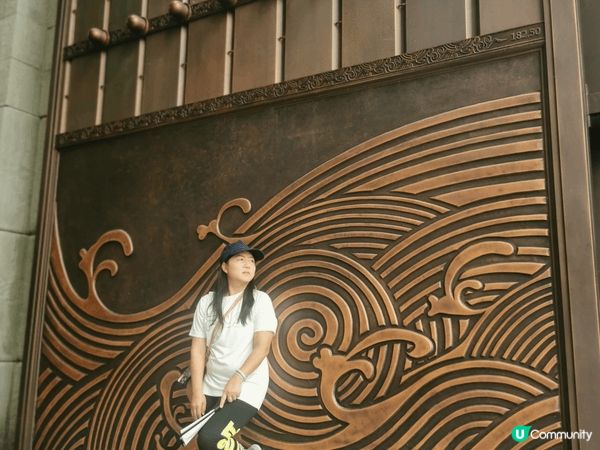 第一次去重慶旅遊，來到兩江交界的地方，真是大開眼界