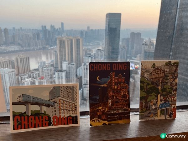 跟跟do 姐去旅遊去左重慶，真係好考腳骨力，欣賞洪崖洞要係對...