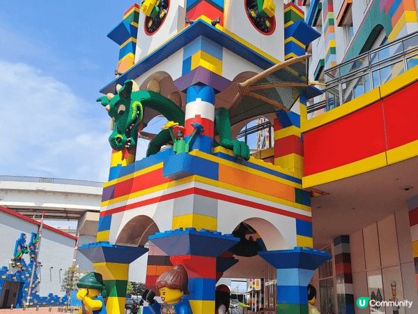 名古屋legoland,不只陪小朋友來玩，也有大人玩樂的遊戲...