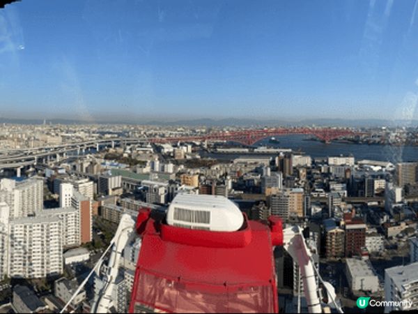 天保山摩天輪🇯🇵✨ 日本最大摩天輪，高112.5m🌃 一圈1...