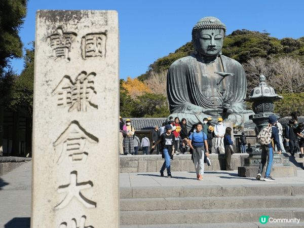 東京近郊鎌倉是一個望海，有山輕鬆遊的景點 七里之濱面向大海，...