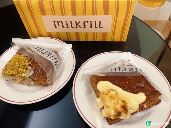 Milkfill新推出的拿破崙泡芙，內裡加入細滑柔軟嘅cre...