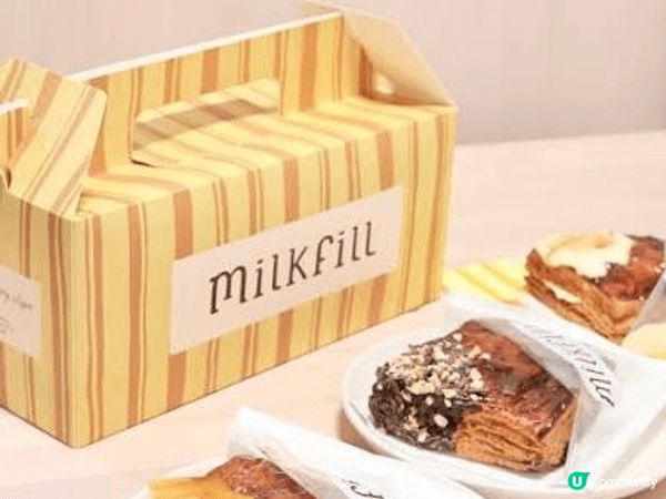 Milkfill新推出的拿破崙泡芙，內裡加入細滑柔軟嘅cre...