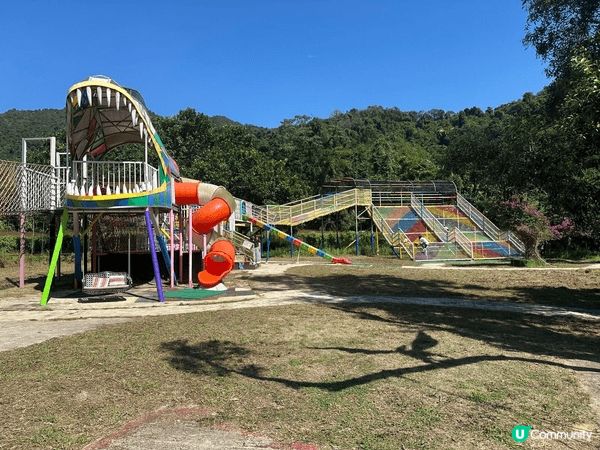 大埔蝶豆花園真係一家大小好嘅去處！入面有靚靚嘅花海，適合拍照...