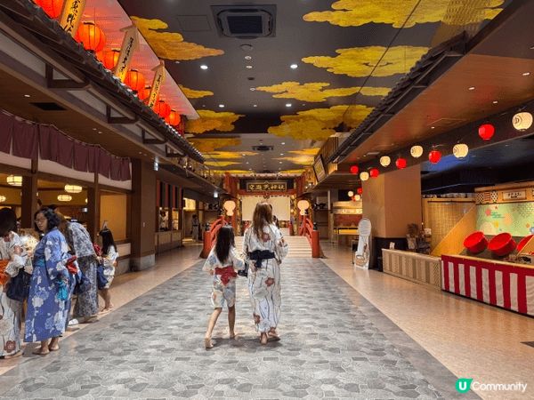 大阪必去嘅打卡溫泉，空庭溫泉！入邊除咗又唔同溫泉之外，中間休...