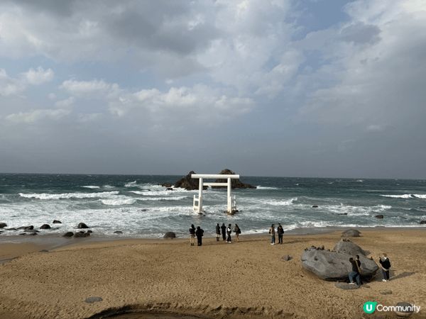福岡好去處推介，糸島，沿住海岸線有無敵海景，有鳥居和海鹽布甸...