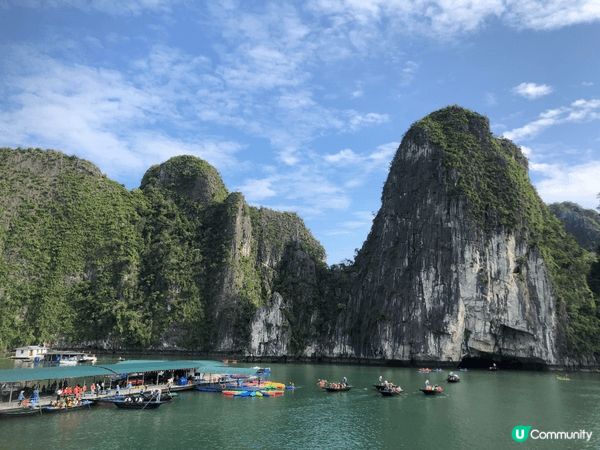 非常推介被列為世界遺產的越南下龍灣，可以自己划竹筏或獨木舟，...