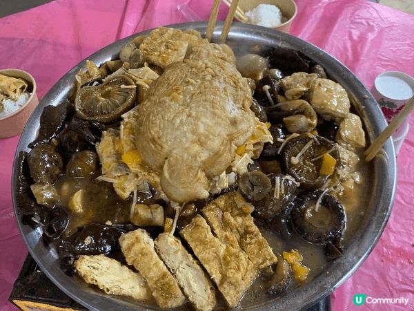 盆菜擦餐勁