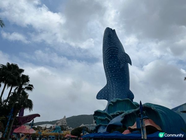 一家人去珠海長隆海洋王國遊玩，住企鵝酒店，晚餐在企鵝酒店內食...