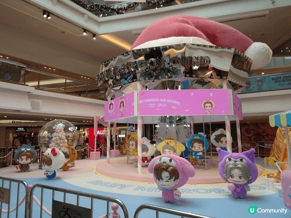 九龍塘又一城以「BABY MIRROR GO ROUND」為...
