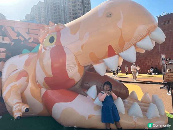 沙田新城市恐龍公園，夠多野玩，玩既野好多元化！