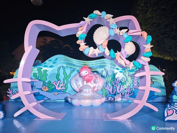 海洋公園今年聖誕節引入很有日本風格Sanrio大熱角色,是親...