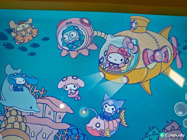 海洋公園今年聖誕節引入很有日本風格Sanrio大熱角色,是親...