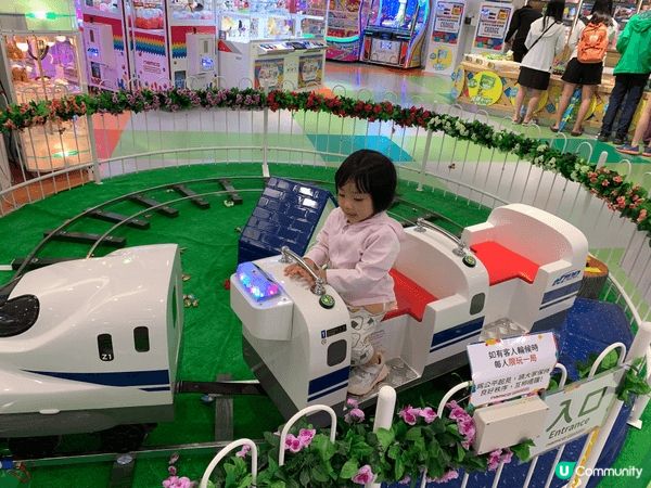 大圍NAMCO分店的大圍駅是我哋最愛的遊樂場，由1歲玩到現在...