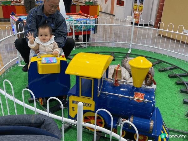 我仔仔最鍾意就係去屯門namco玩小火車，每次去都要坐番3、...