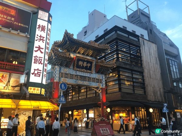 去到橫濱唔少得一定要行中華街，入面全部都係中菜。