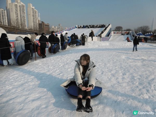 纛島漢江公園一雪橇場