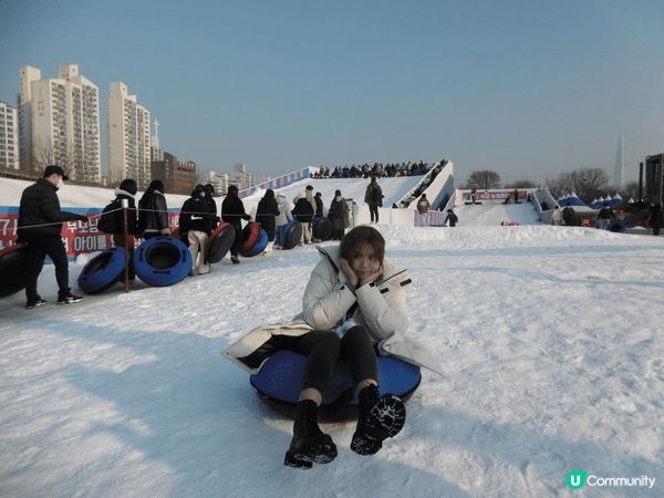 纛島漢江公園一雪橇場