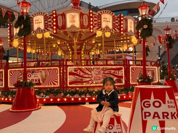 Go Park 既親子鞦韆好好玩，我女唔敢玩鞦韆但因為係親子...
