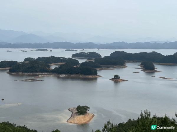 千島湖之旅，風景優美，在適合食蟹嘅季節食的餐點。看到大自然之...