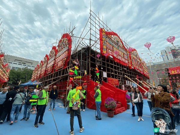 沙田九約十年一屆太平清醮於12月13日至18日 假沙田牛皮沙...