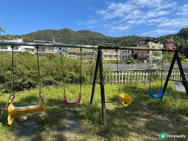 大埔蝶豆花園真係一家大小好嘅去處！入面有靚靚嘅花海，適合拍照...