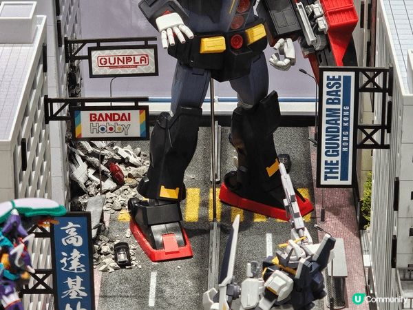 高達迷朝聖地，pop-up 活動進行中，限時購入限定模型，你...
