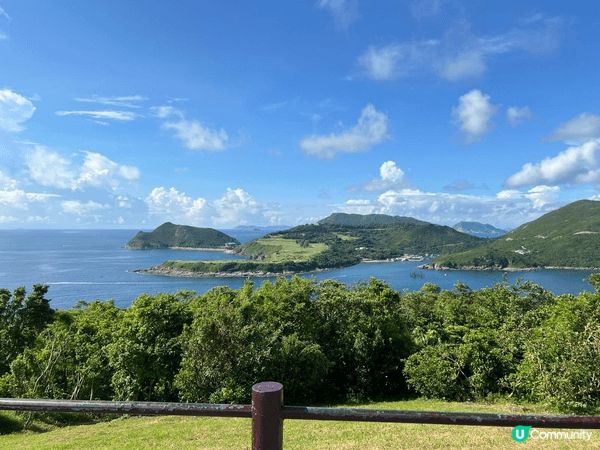 清水灣郊野公園，風景靚遠望果州群島綠蛋島，又可以放風等同BB...