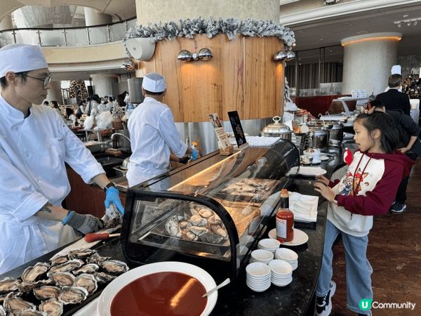 【九龍海逸君綽酒店自助餐】海景遼闊佐美食，豐盛琳琅滿目，滿足...