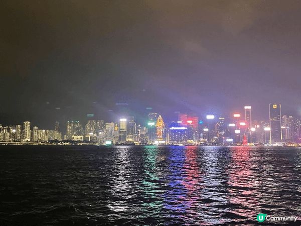 維多利亞港打卡 尖沙咀星光大道海旁 世界十大夜景之一