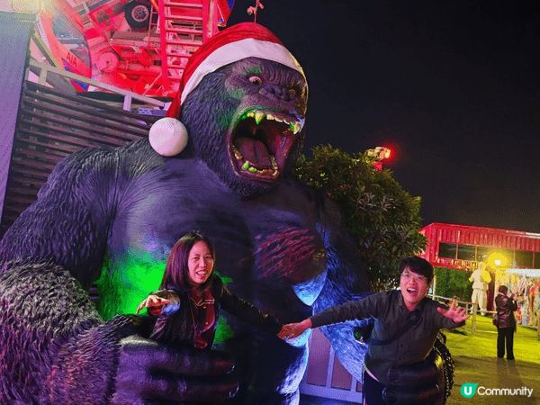 AIA Carnival友邦嘉年華集合刺激機動遊戲、繽紛霓虹...