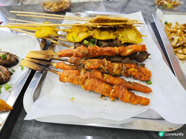 尚烤佳燒烤:  香脆雞翼, 味道咸而不膩, 雖然肉質有少少乾...